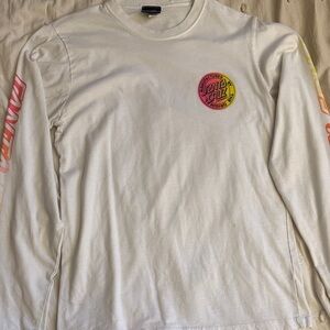 White Long Sleeve Graphic Tee